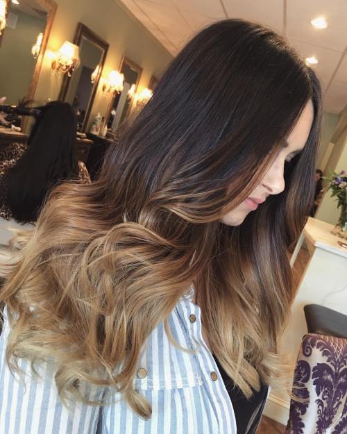 60 besten Ombre Haarfarbe Ideen für blond, braun, rot und schwarz Haar  