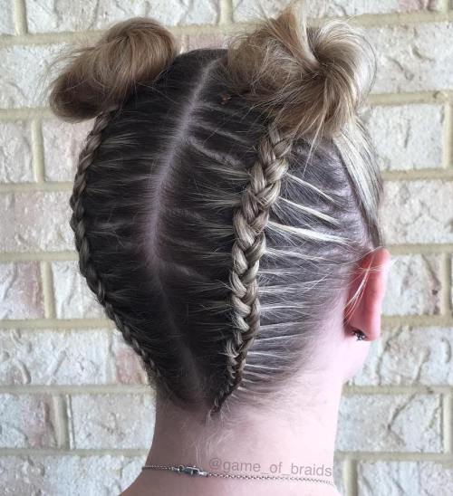 40 wunderschöne geflochtene Frisuren für kurze Haare  