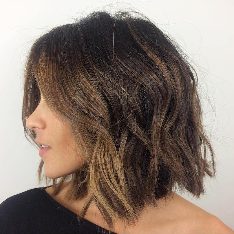 Casual Short Messy Hairstyles for Females  