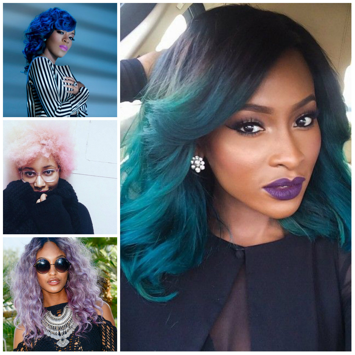 Neu Bold Hair Shades für schwarze Frauen  