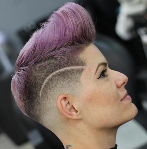 35 kurze Punk Frisuren, um Ihre Fantasie zu rocken  