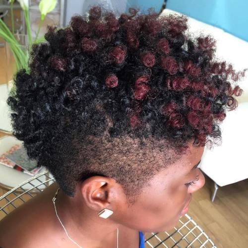 40 süße konische natürliche Frisuren für Afro-Haar 