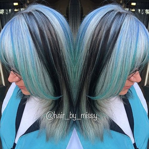 20 Pastel Blue Hair Color Ideen, die Sie versuchen müssen 