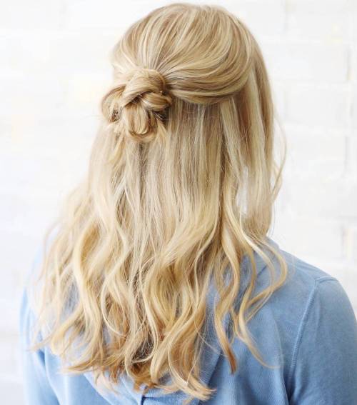 50 Half Updos für Ihre perfekte Alltags- und Party-Looks  