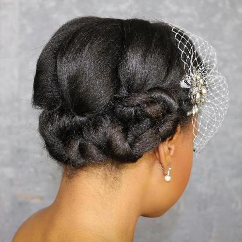 50 Superb Black Hochzeit Frisuren  