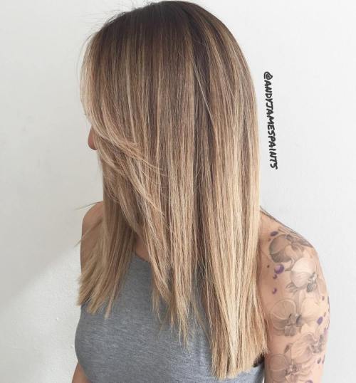 40 schöne blonde Balayage sieht  