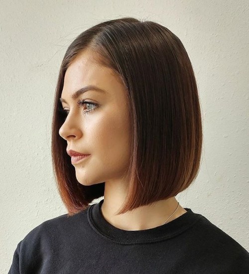 50 spektakuläre Blunt Bob Frisuren  