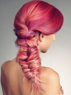 Rosa Haarfarben Ideen 