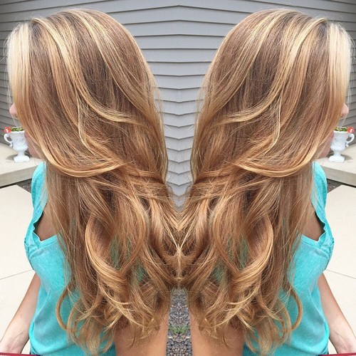 22 atemberaubende blonde Balayage Haarfarbe Ideen 