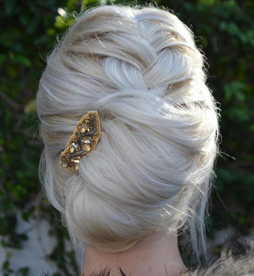 50 stilvolle französische Twist Updos  