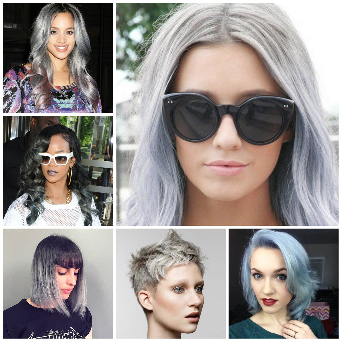 Subtile Silber Haarfarbe Trend für Neu 