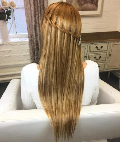 40 fließende Wasserfall Braid Styles  