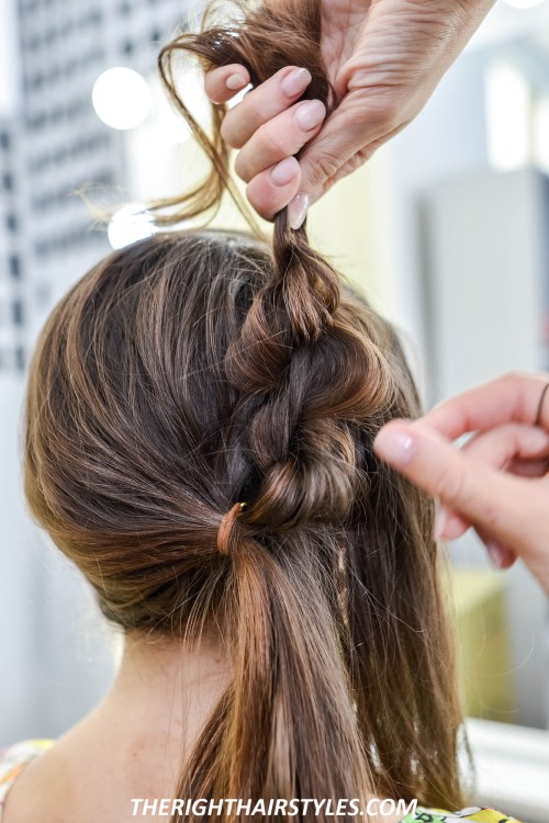 3 schöne Brötchen Frisuren für feines Haar  