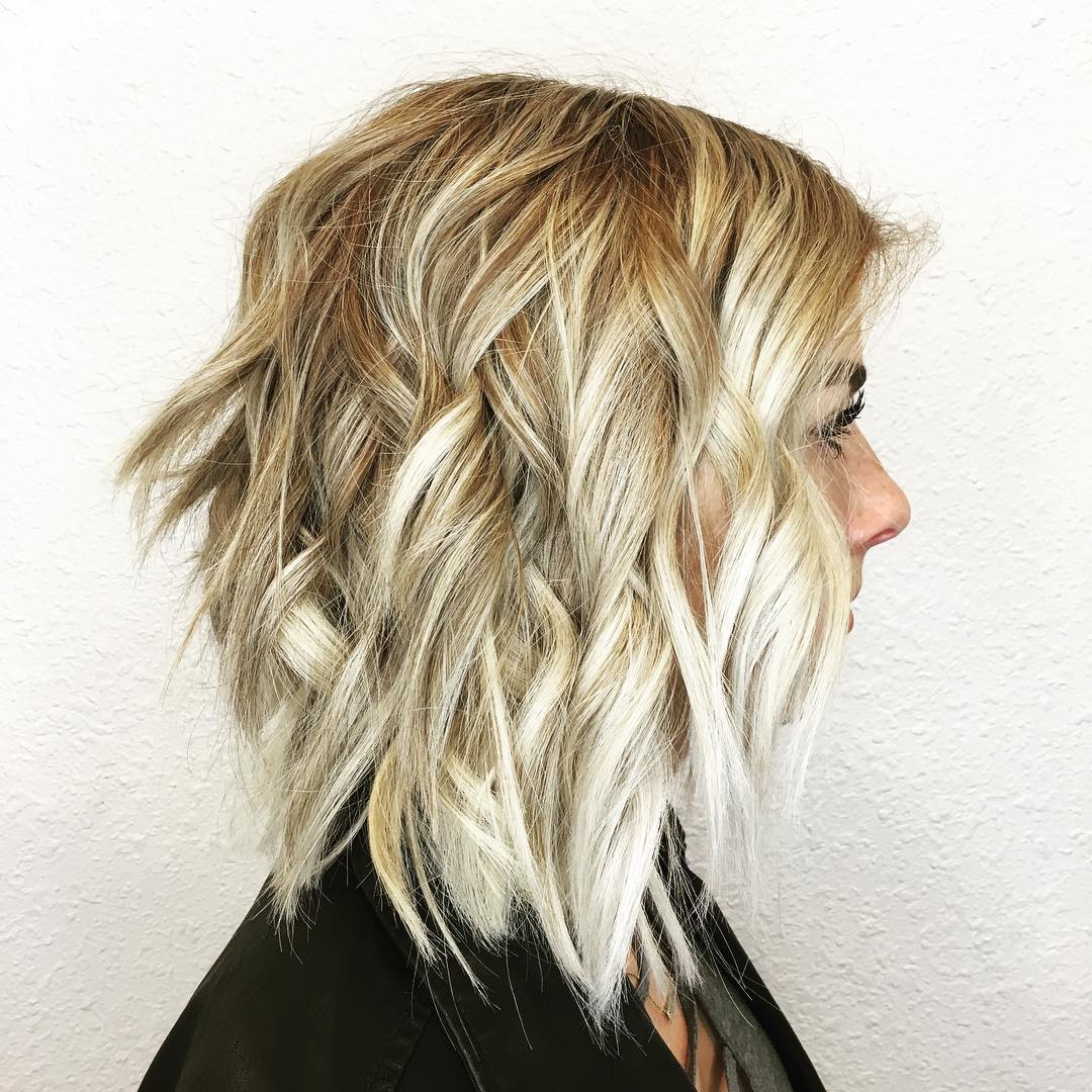 20 lange Choppy Bob Frisuren für Brünette und Blondinen  