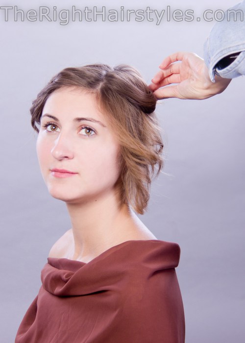 How To: Eleganter Hochsteckfrisur für kurzes feines Haar  