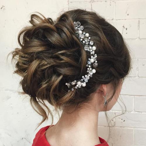 40 schicke Hochzeit Haarhochsteckfrisuren für elegante Bräute  