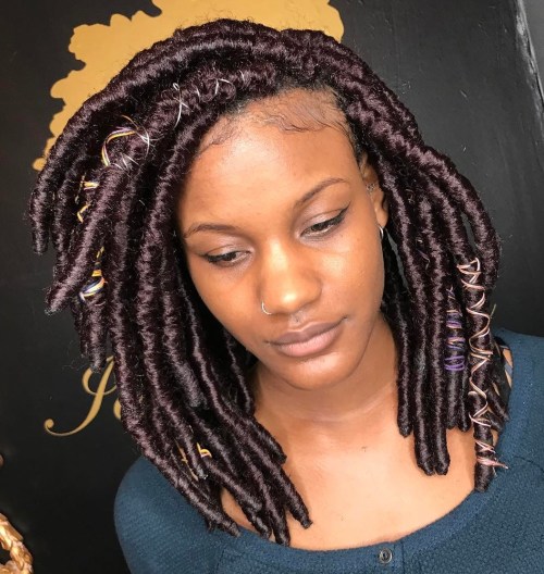 40 fabelhafte Funky Wege Faux Locs abziehen  