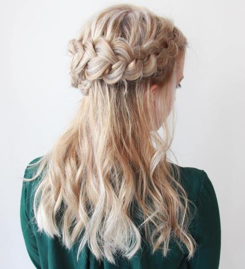 50 Half Updos für Ihre perfekte Alltags- und Party-Looks  