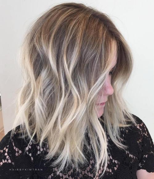 40 schöne blonde Balayage sieht  