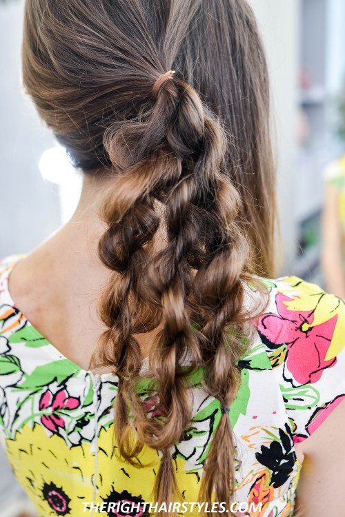 3 schöne Brötchen Frisuren für feines Haar  