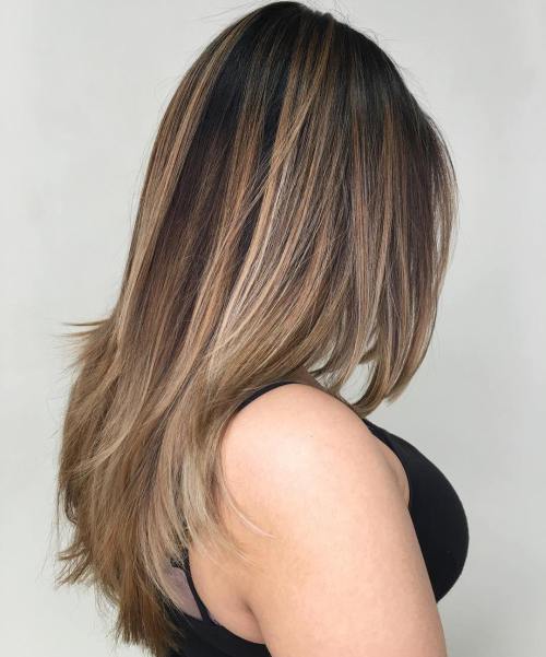 30 besten Frisuren und Haarschnitte für langes glattes Haar  