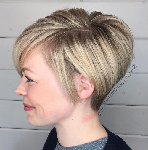 60 wunderschöne lange Pixie Frisuren  