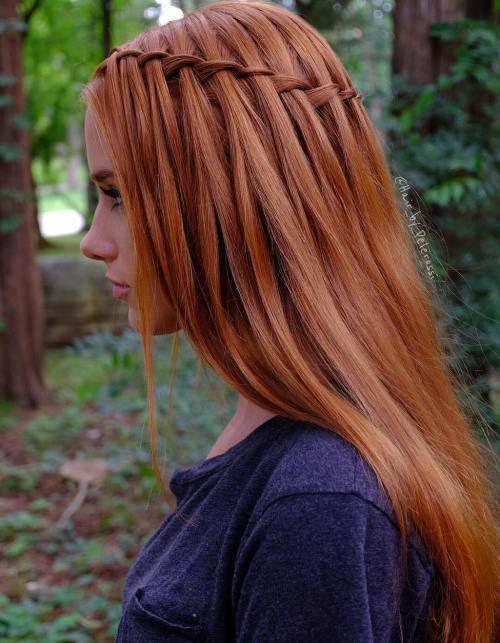 40 fließende Wasserfall Braid Styles  