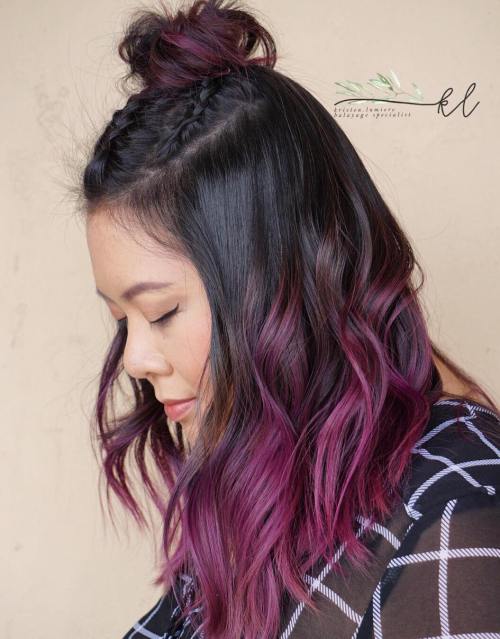 50 coole Ideen von Lavendel Ombre Hair und lila Ombre  