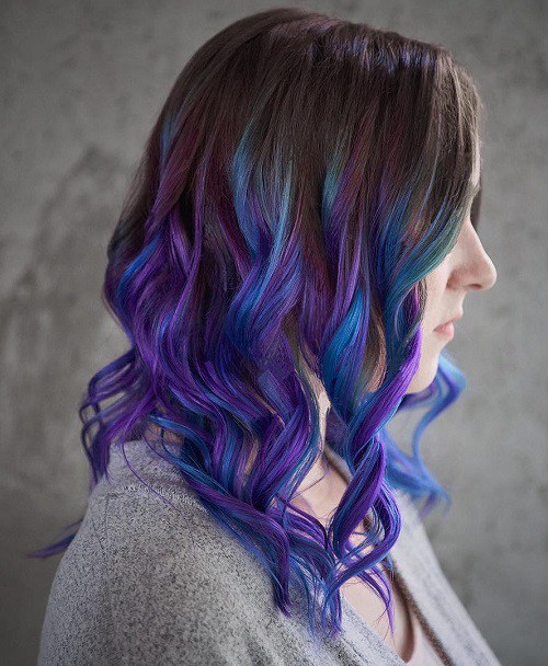 20 wunderschöne Mermaid Hair Ideen von Vibrant bis Pastell  