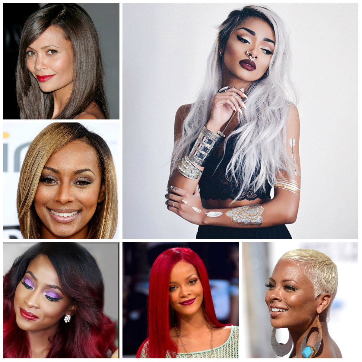 Neu Trendy Haarfarbe Ideen für Schwarze Frauen 