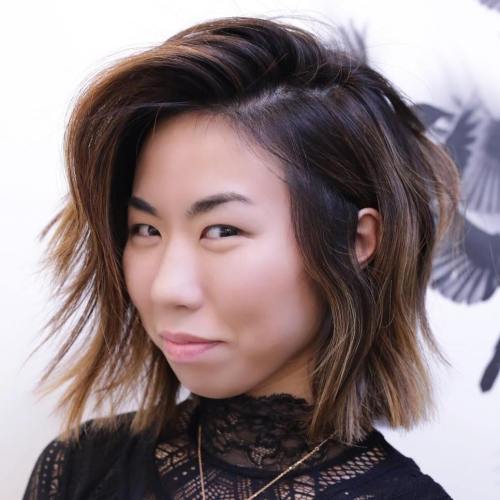 30 moderne asiatische Frisuren für Frauen und Mädchen  