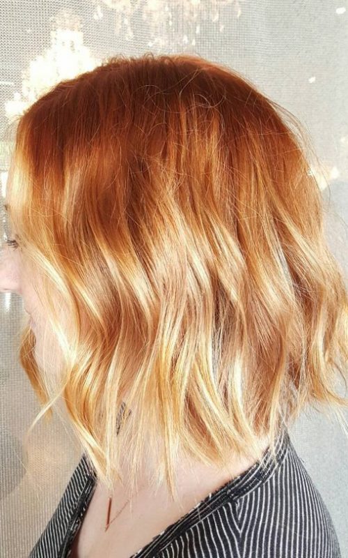 Strawberry Blonde Haarfarbe Ideen für Beste Frisur  