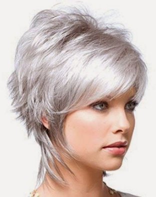 Wunderschöne kurze graue Frisur Ideen für Neu 