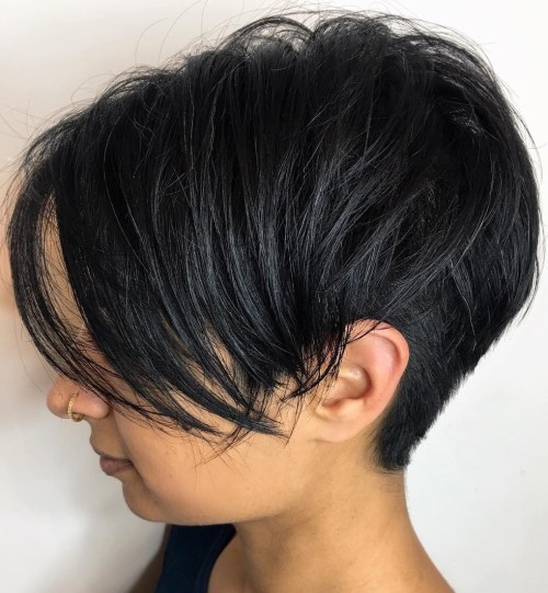 60 wunderschöne lange Pixie Frisuren  