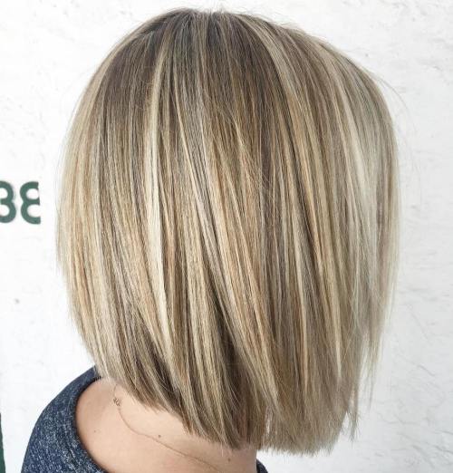 60 schöne und bequeme mittlere Bob Frisuren  