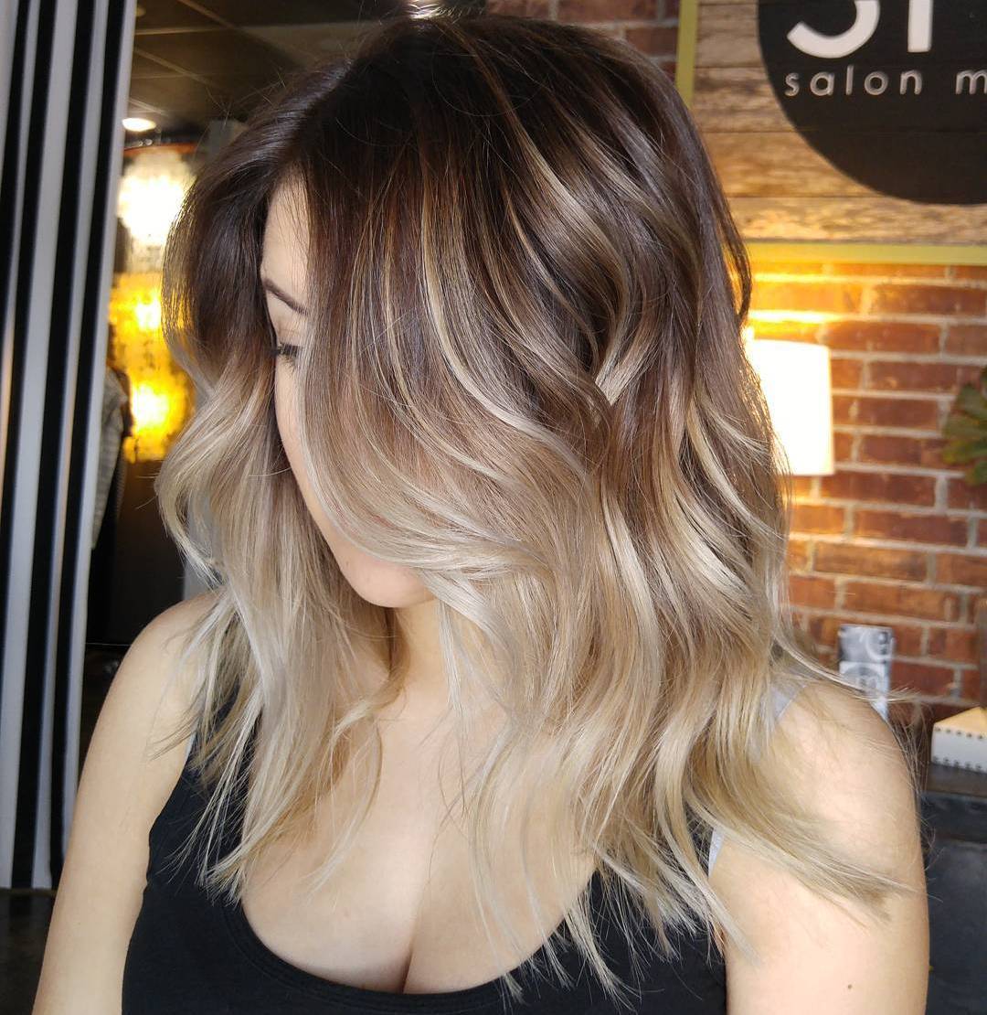 60 besten Ombre Haarfarbe Ideen für blond, braun, rot und schwarz Haar  