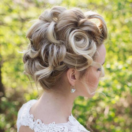 40 besten kurzen Hochzeit Frisuren, die Sie sagen lassen "Wow!"  