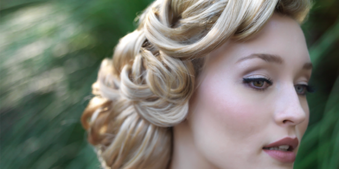 25 klassische und schöne Vintage Hochzeit Frisuren 