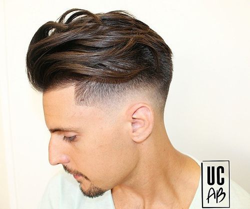 40 Superb Kamm über Frisuren für Männer  