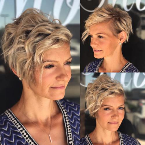 70 Short Shaggy, Stachelige, Edgy Pixie Schnitte und Frisuren  