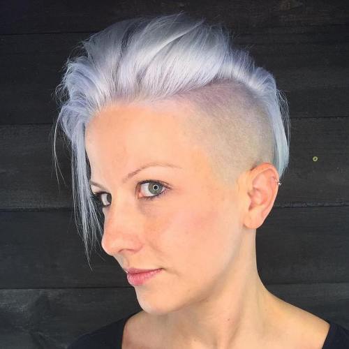 40 Hair Сolor Ideas with White and Platinum Blonde Hair  