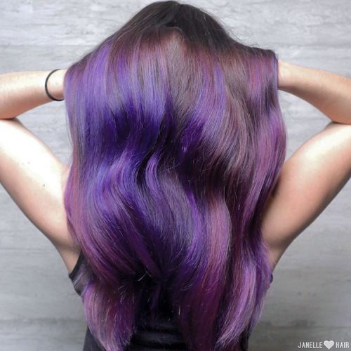 20 Möglichkeiten, violettes Haar zu tragen  