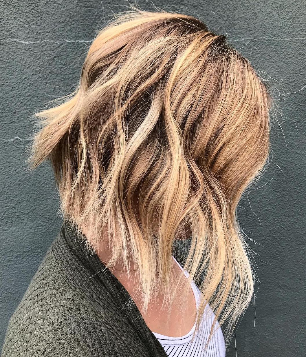 20 lange Choppy Bob Frisuren für Brünette und Blondinen  