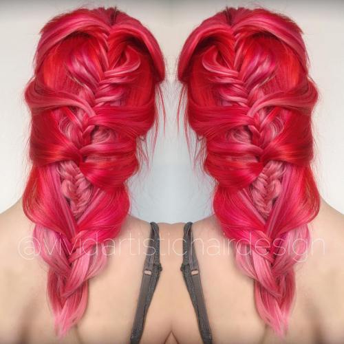 20 helle rote Frisuren, die brutzeln  