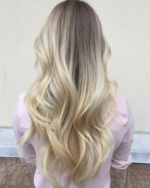 40 schöne blonde Balayage sieht  