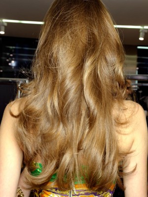 Runway inspiriert lange federnd Frisuren Neu  