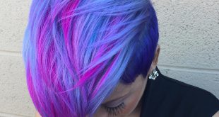 20 blaue und lila Haar-Ideen 