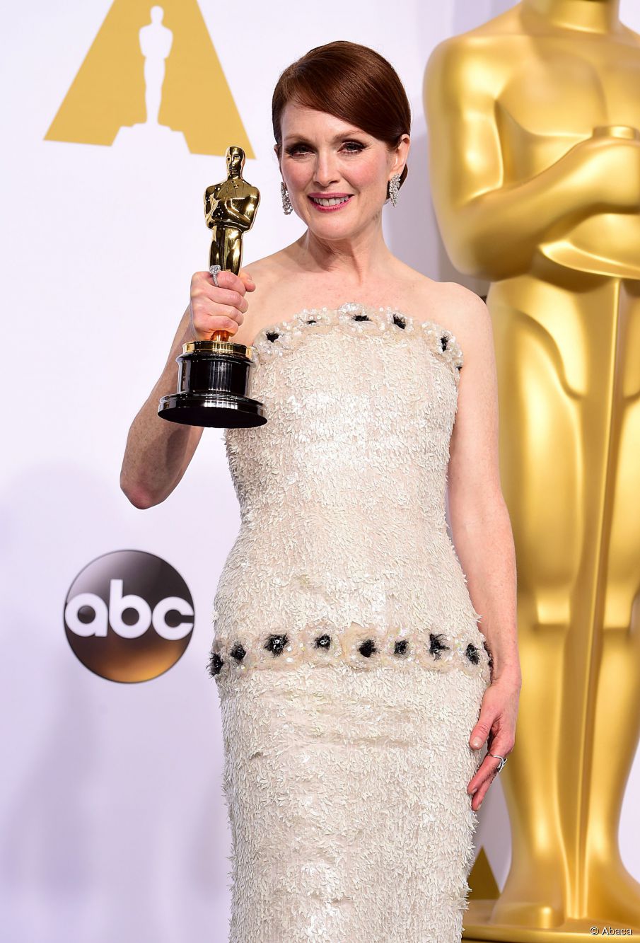 Oscars Neu: Beste Schauspielerin Julianne Moore Hochsteckfrisur 