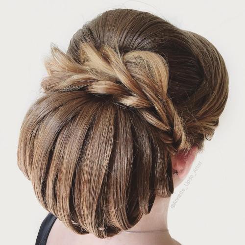 40 Chic Chignon Brötchen, die die Klasse in formelle und Casual Looks bringen  