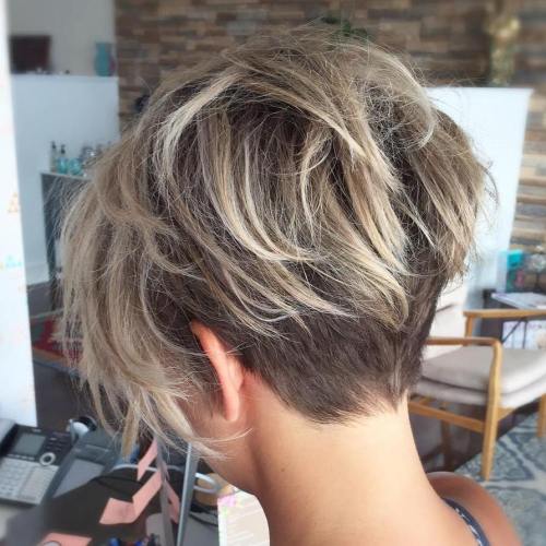 70 Short Shaggy, Stachelige, Edgy Pixie Schnitte und Frisuren  